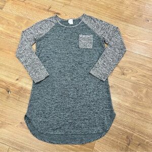 Hello Mello Carefree Threads Raglan Sleep Shirt PJs Women’s Small